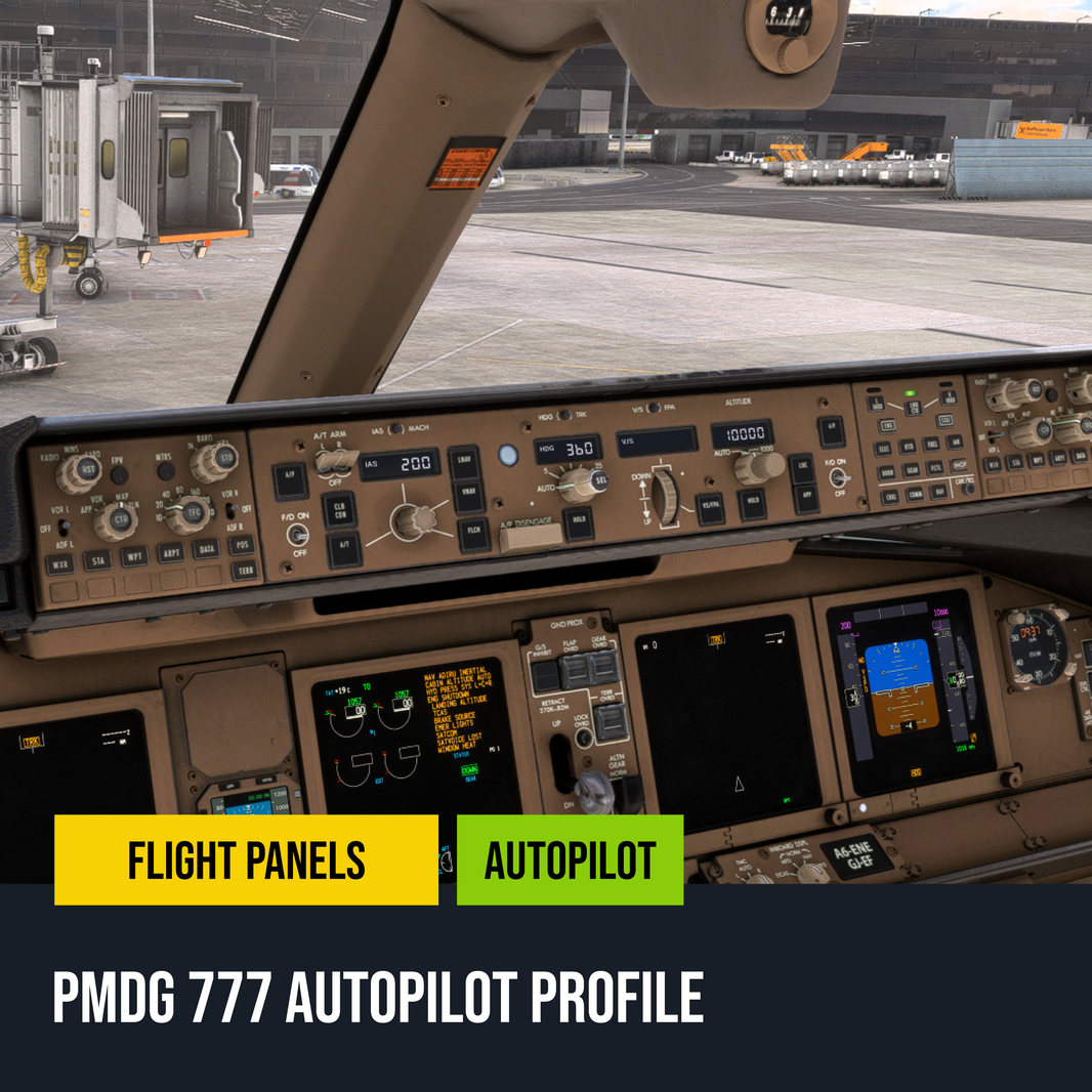 PMDG 777 Autopilot Panel for Stream Deck Plus