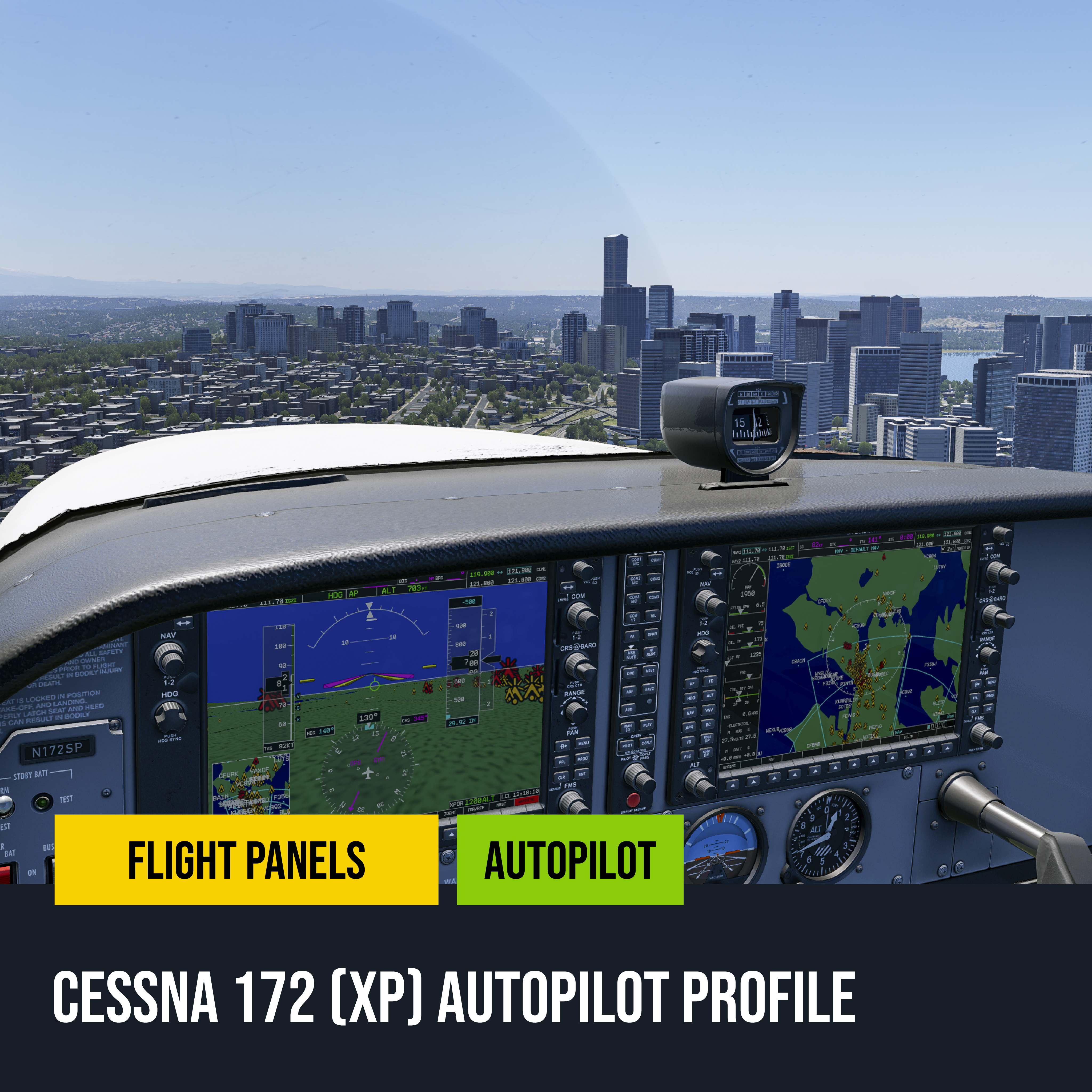 Cessna 172 Skyhawk (G1000) (X-Plane) Autopilot Profile – Flight Panels