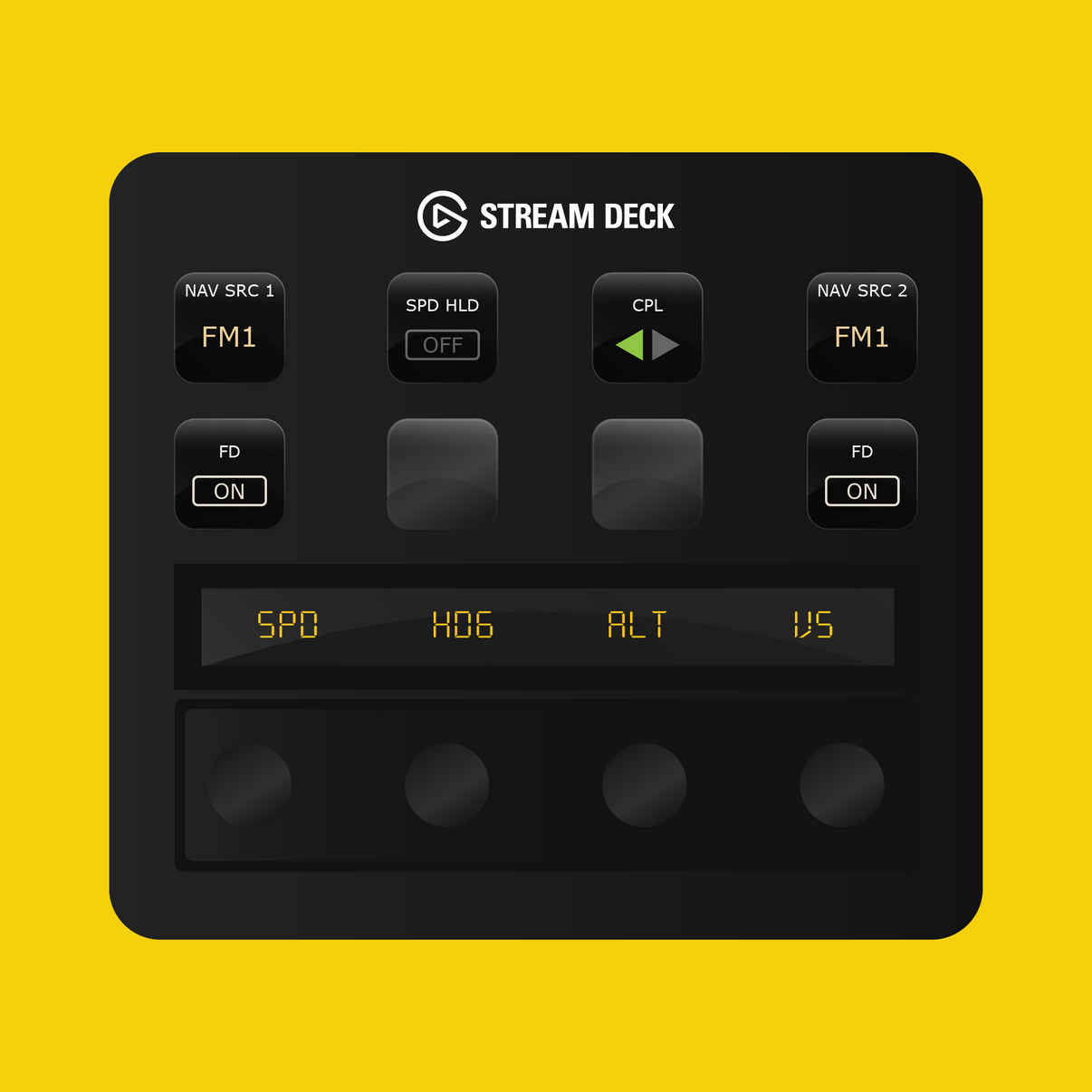 Microsoft ATR 42/72 Autopilot Panel for Stream Deck Plus - Flight Panels