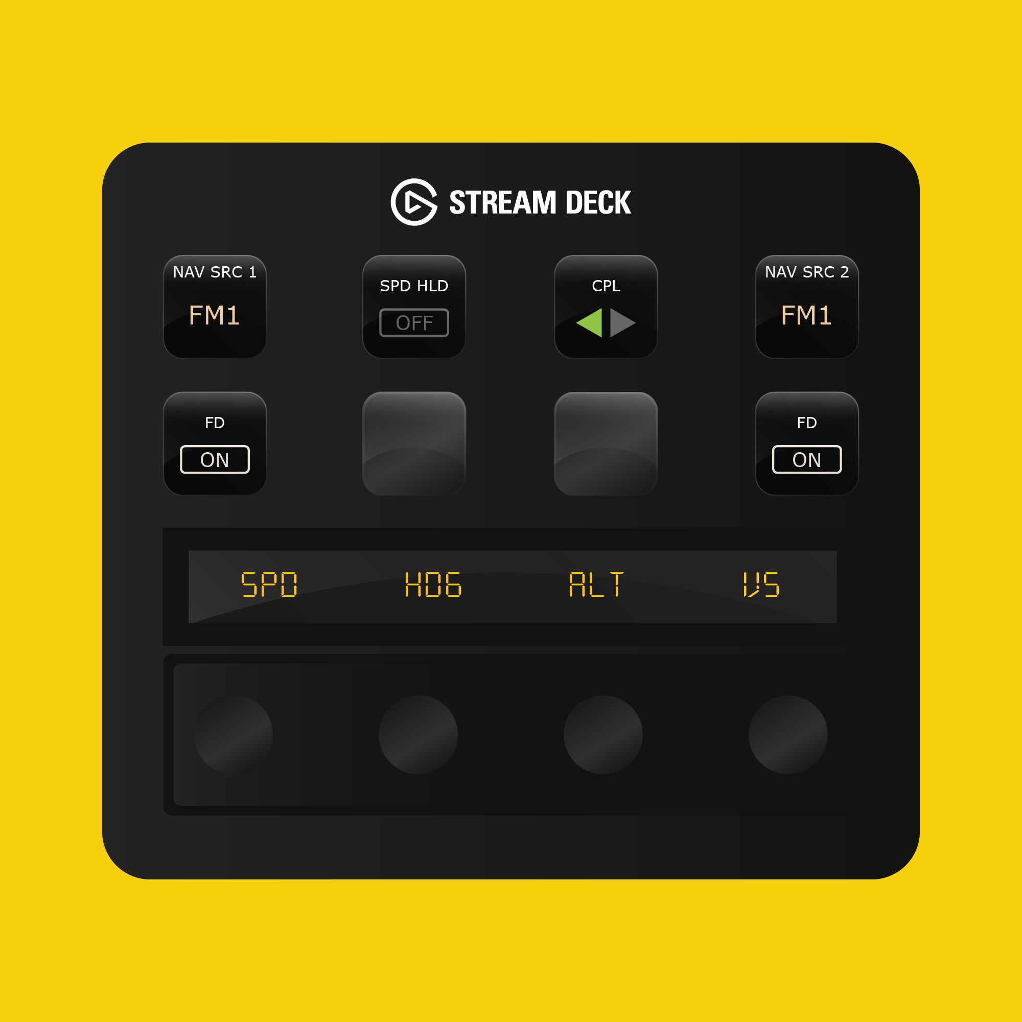Microsoft ATR 42/72 Autopilot Panel for Stream Deck Plus - Flight Panels