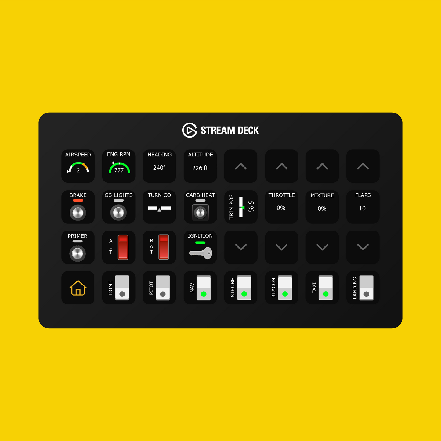 Microsoft Cessna 152 Stream Deck Profile