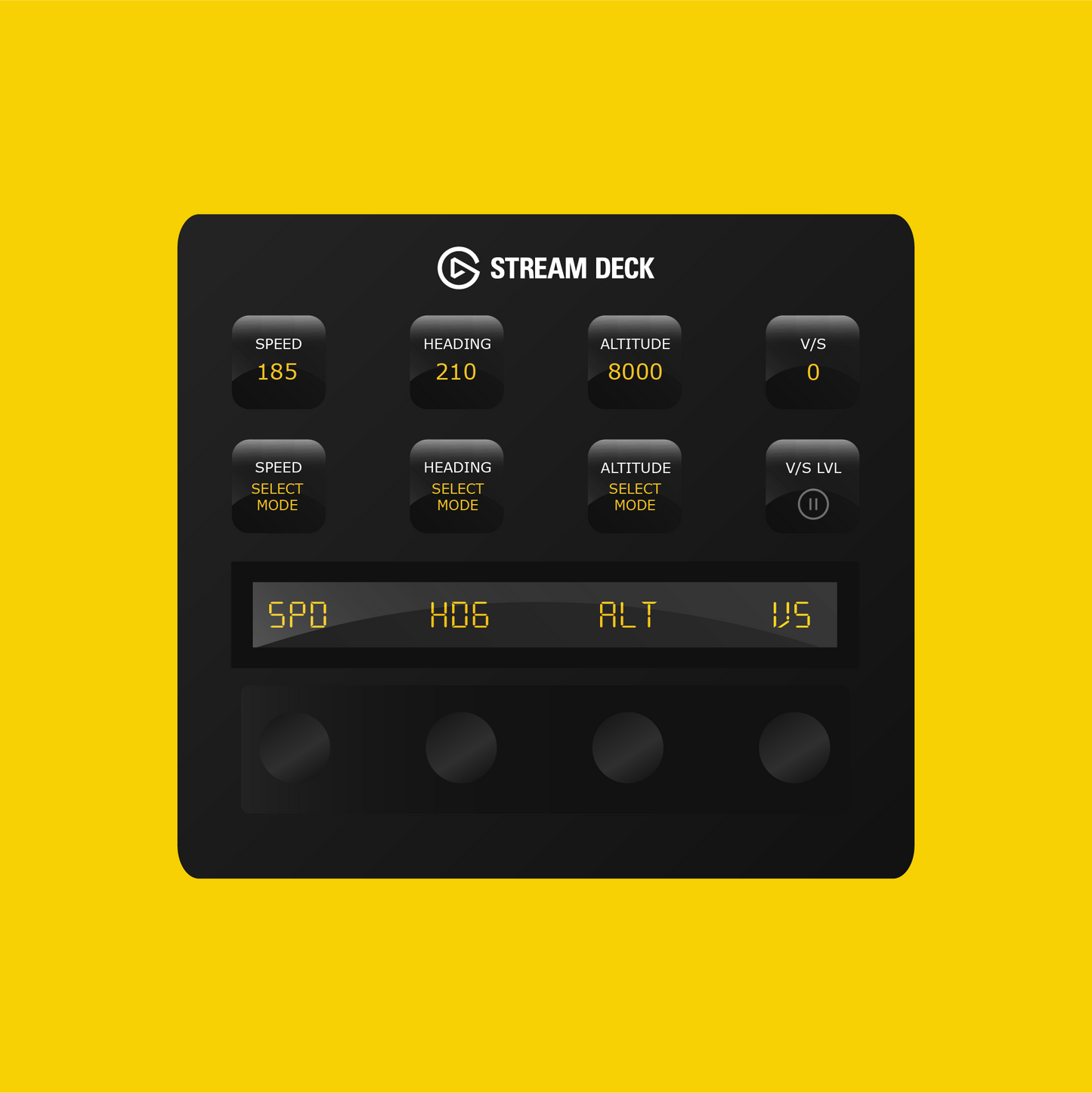 Headwind A330-900 Neo (A339X) Autopilot Panel for Stream Deck Plus