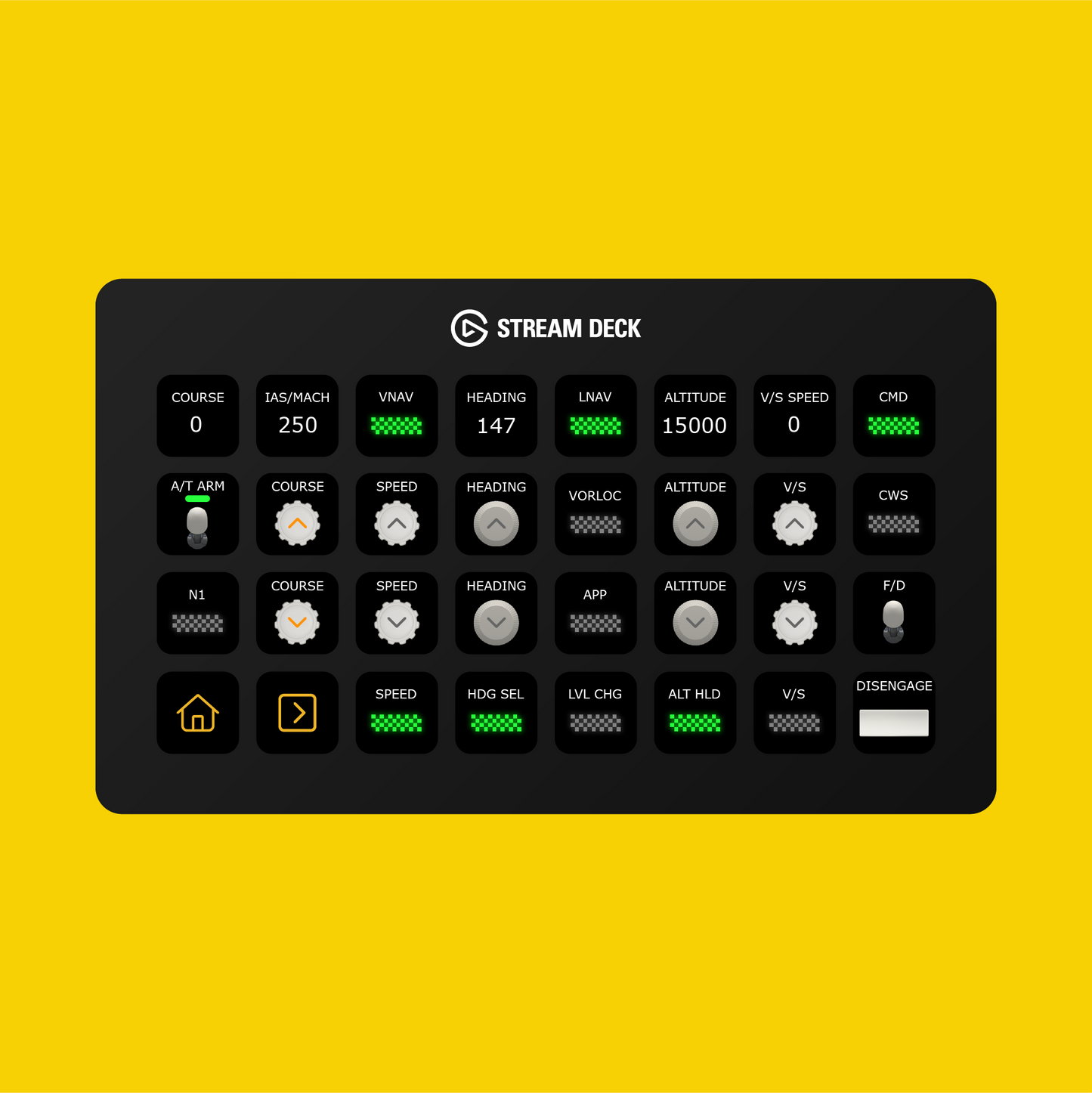 PMDG Boeing 737 Stream Deck Profile