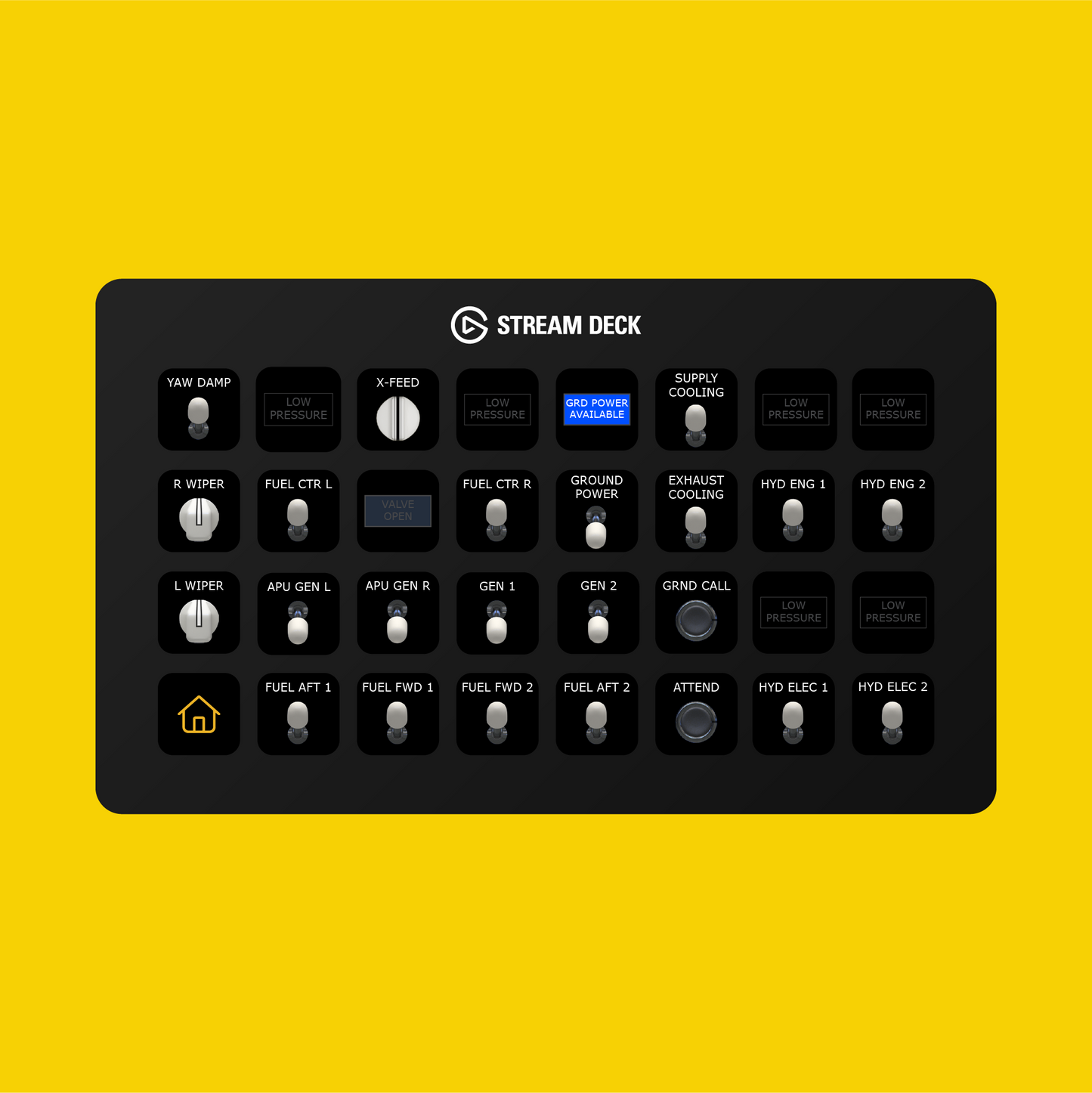 PMDG Boeing 737 Stream Deck Profile