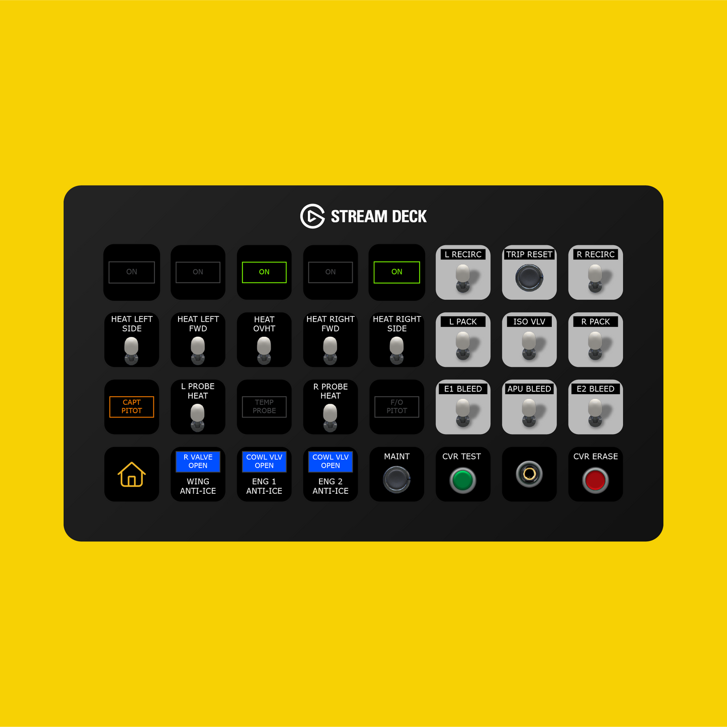PMDG Boeing 737 Stream Deck Profile