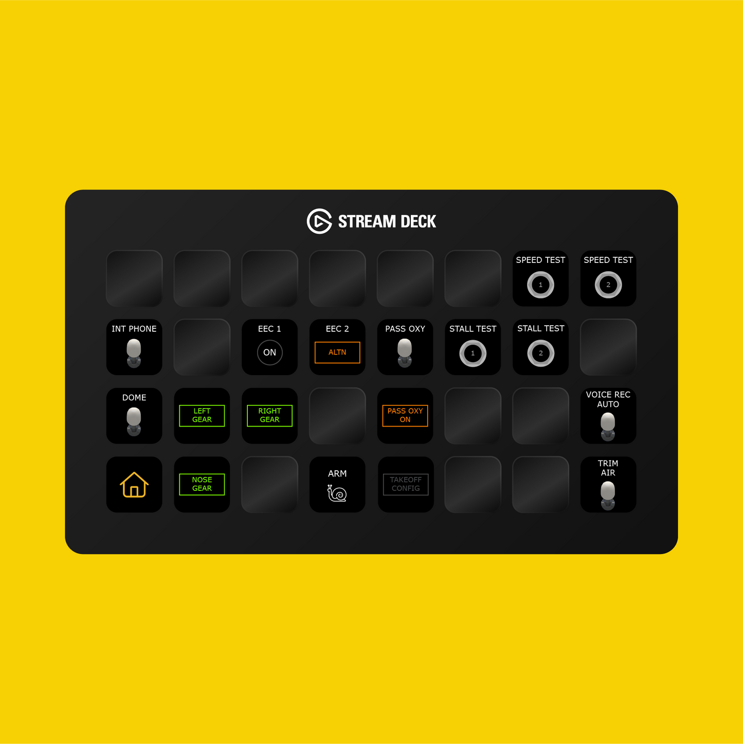 PMDG Boeing 737 Stream Deck Profile