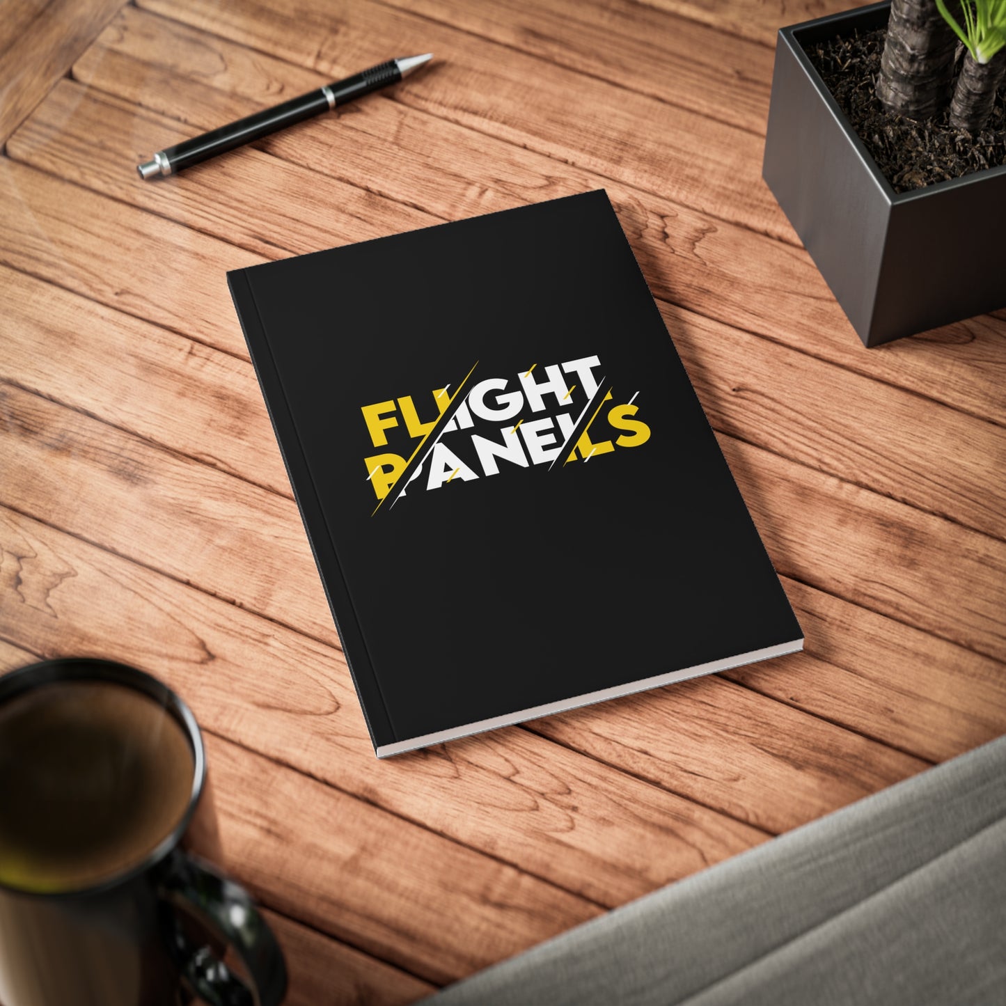 A5 Softcover Notebook - "Flight Panels"