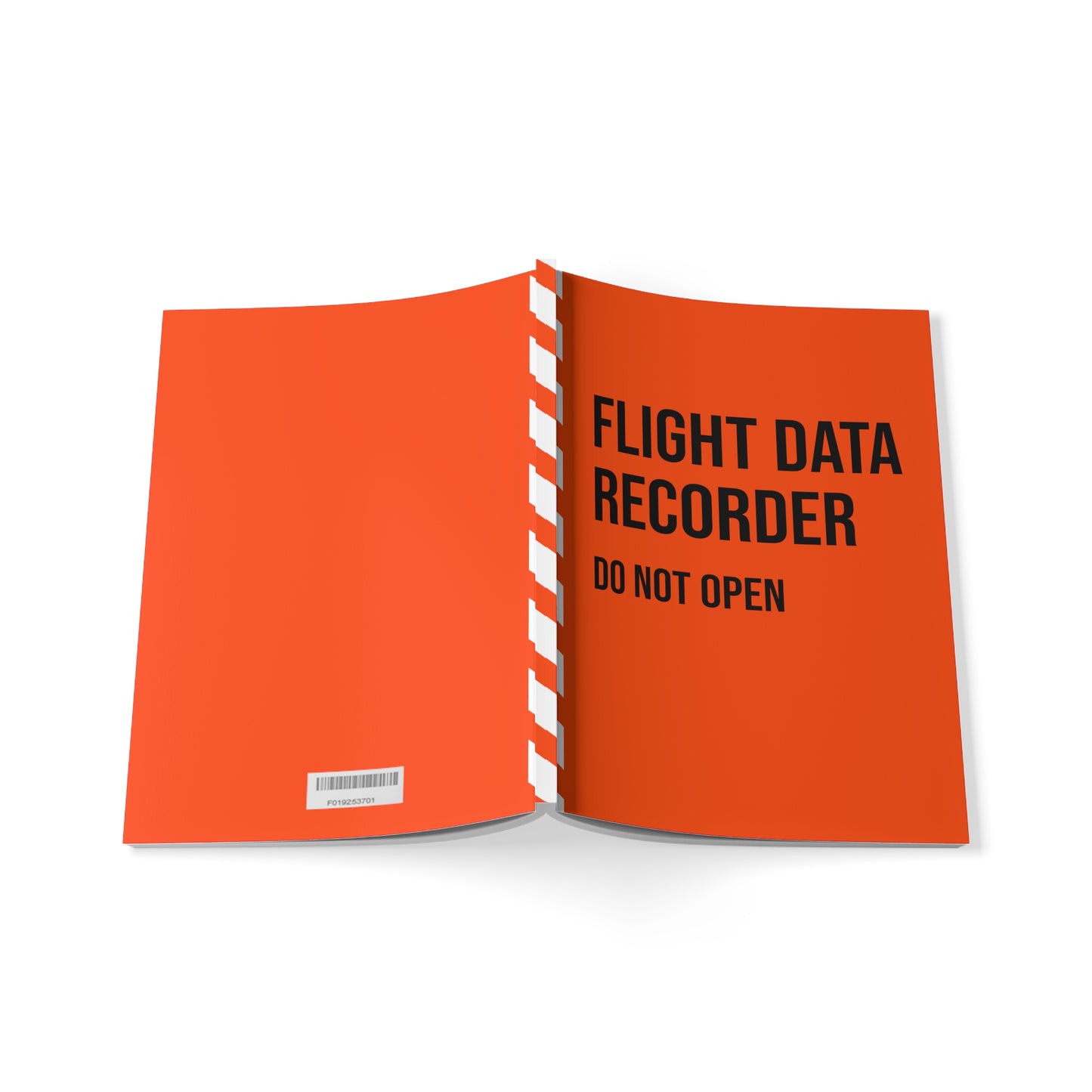 A5 Softcover Notebook - "Flight Data Recorder, Do Not Open"