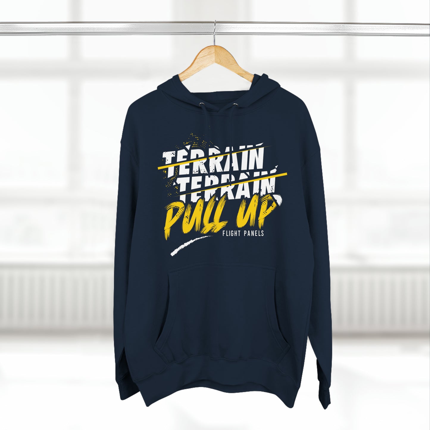 Unisex Premium Pullover Hoodie - "Terrain, Terrain, Pull Up!"