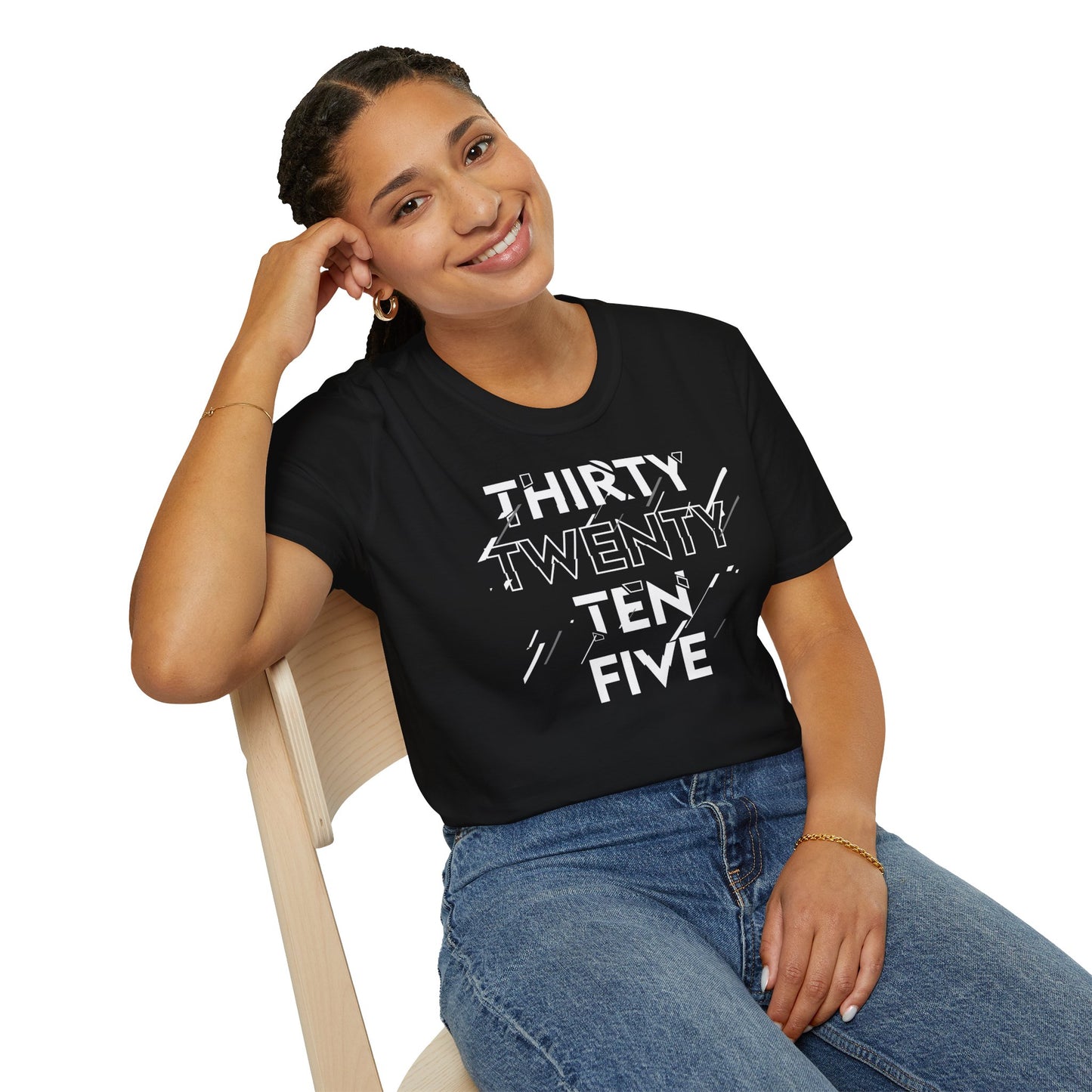 "Thirty, Twenty, Ten, Five" - Unisex Softstyle Aviation T-Shirt