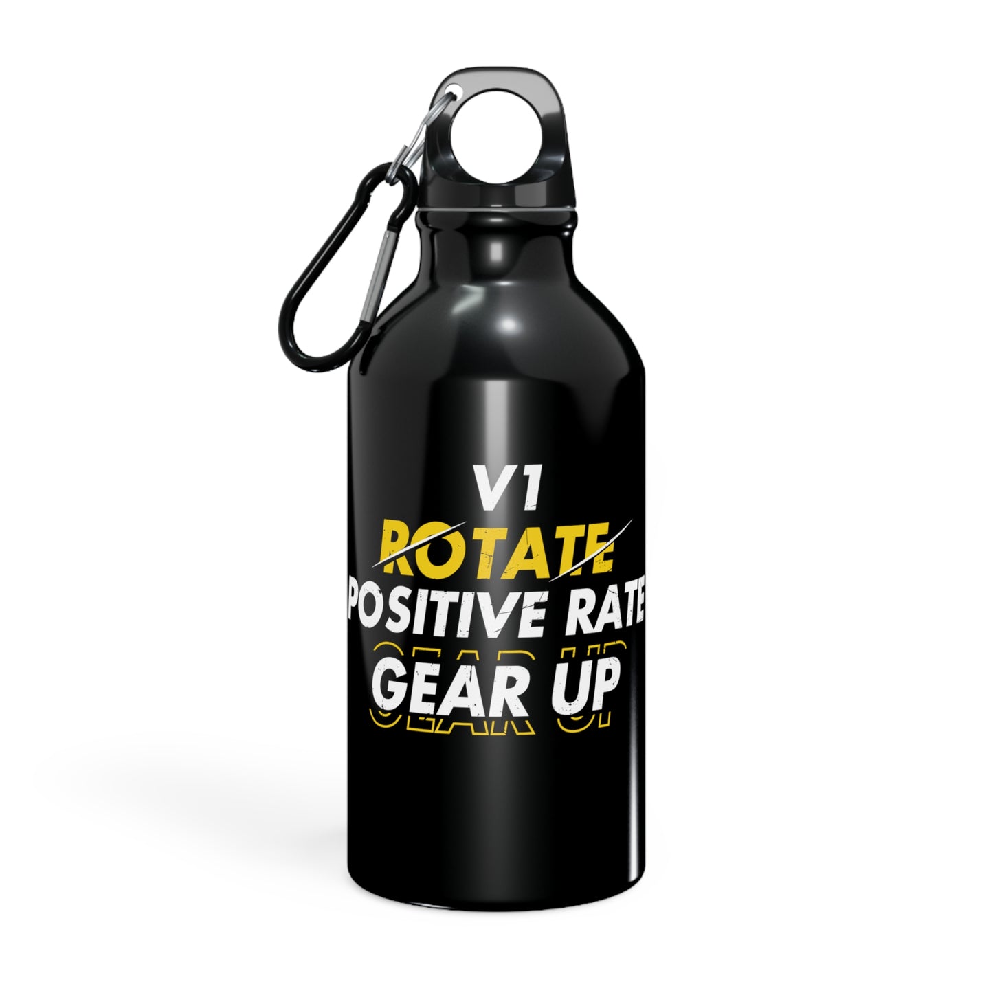 Oregon Sport Bottle - "V1, Rotate, Positive Rate, Gear Up"