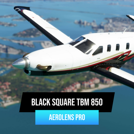 AeroLens Pro - Black Square TBM 850