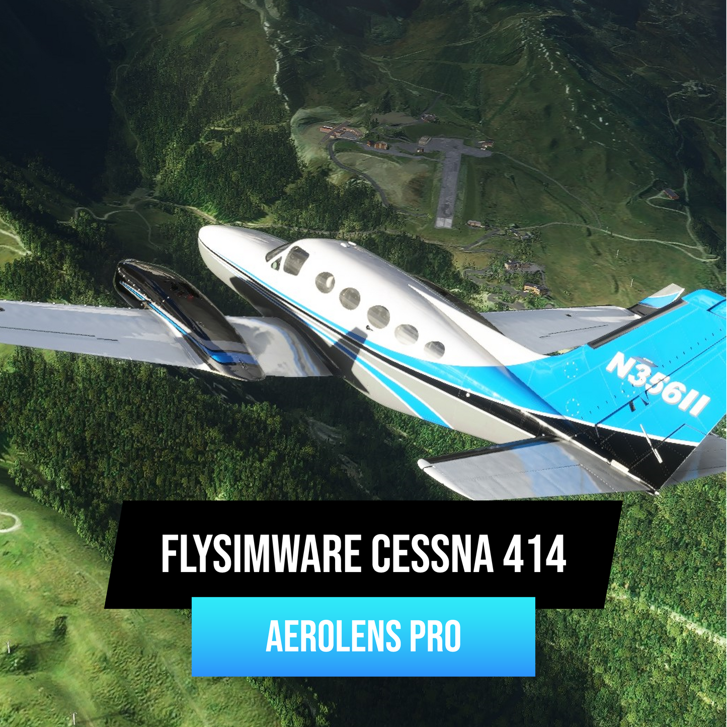 AeroLens Pro - Flysimware Cessna 414