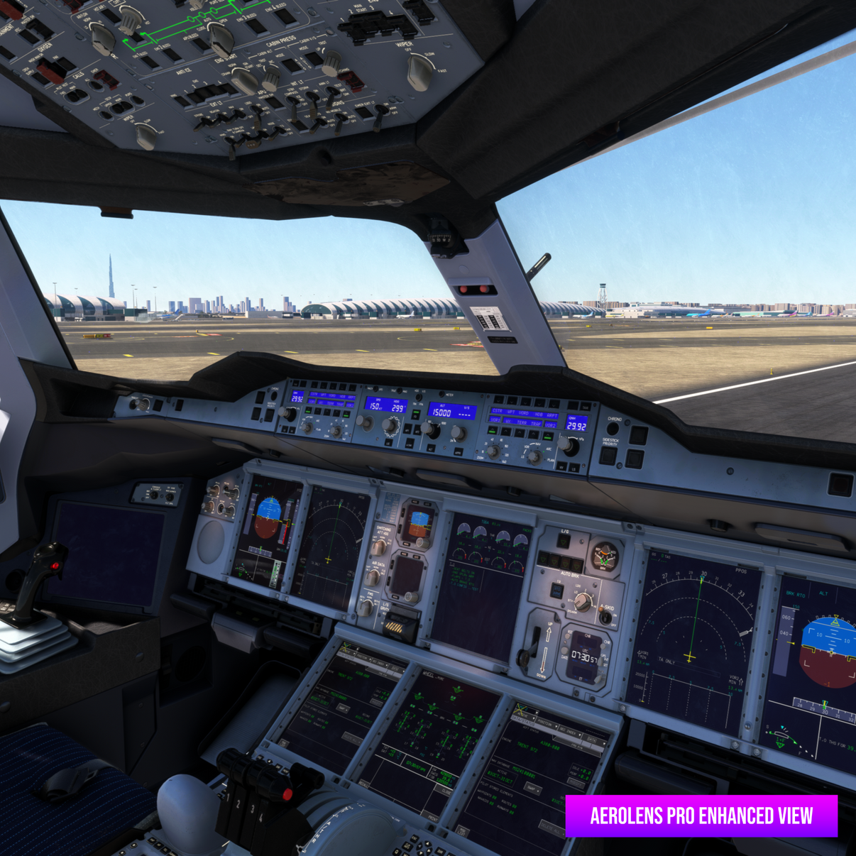 New! AeroLens Pro Enhanced - FlyByWire Airbus A380X - Flight Panels