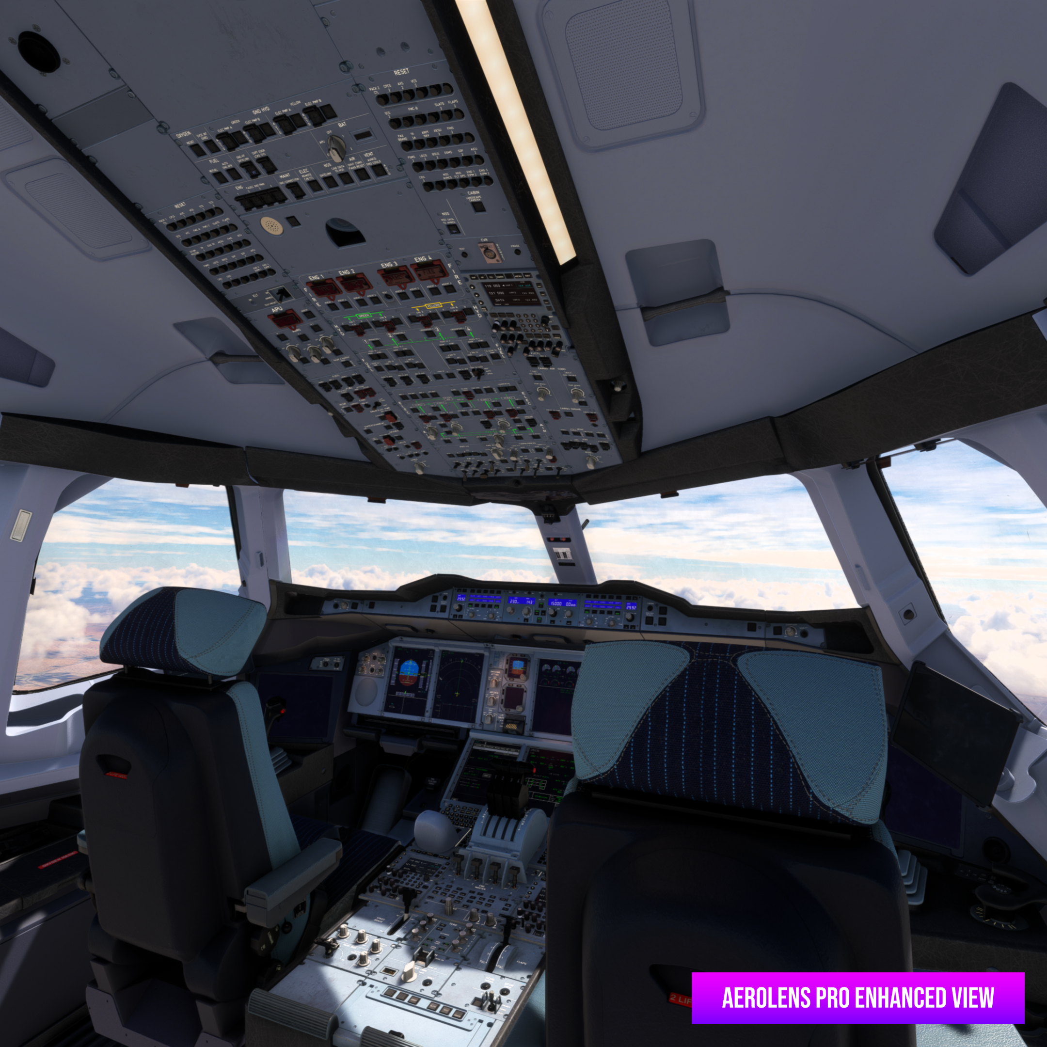 New! AeroLens Pro Enhanced - FlyByWire Airbus A380X - Flight Panels