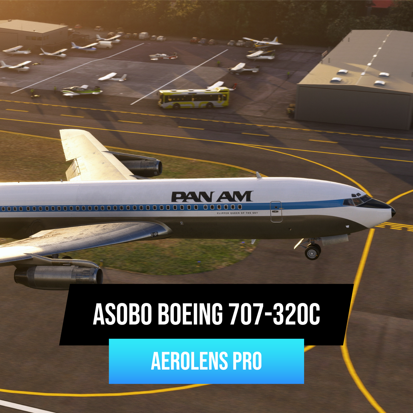 New! AeroLens Pro - Asobo Boeing 707-320C