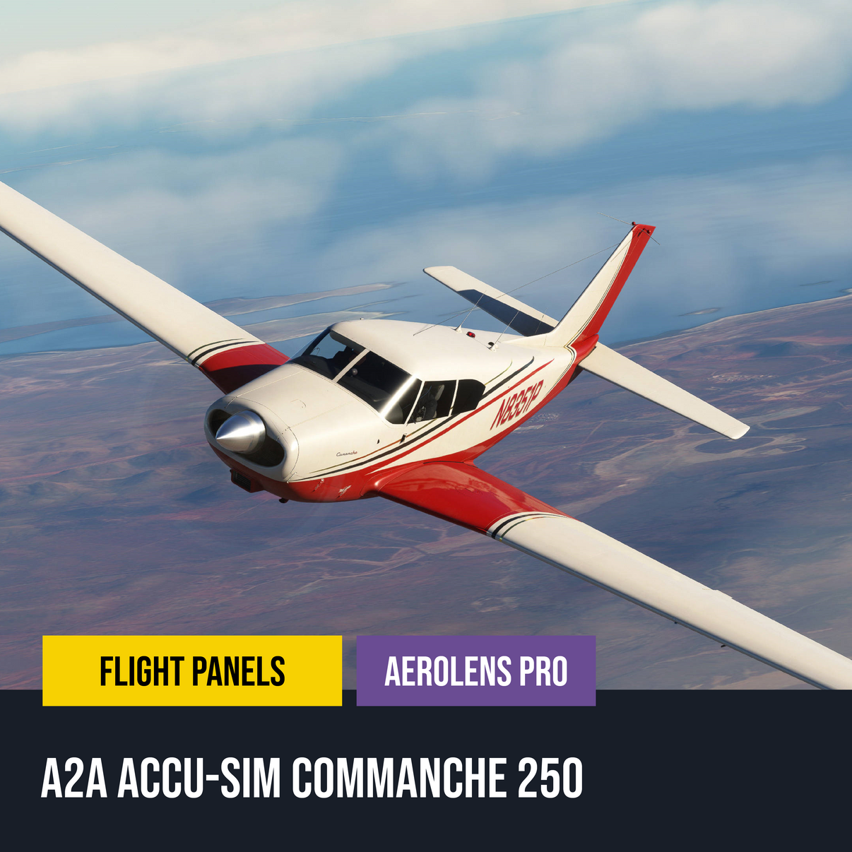 AeroLens Pro - A2A Piper Comanche 250 - Flight Panels