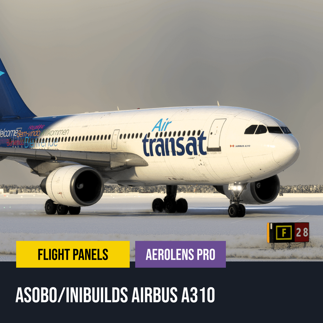 AeroLens Pro - Asobo Airbus A310 - Flight Panels