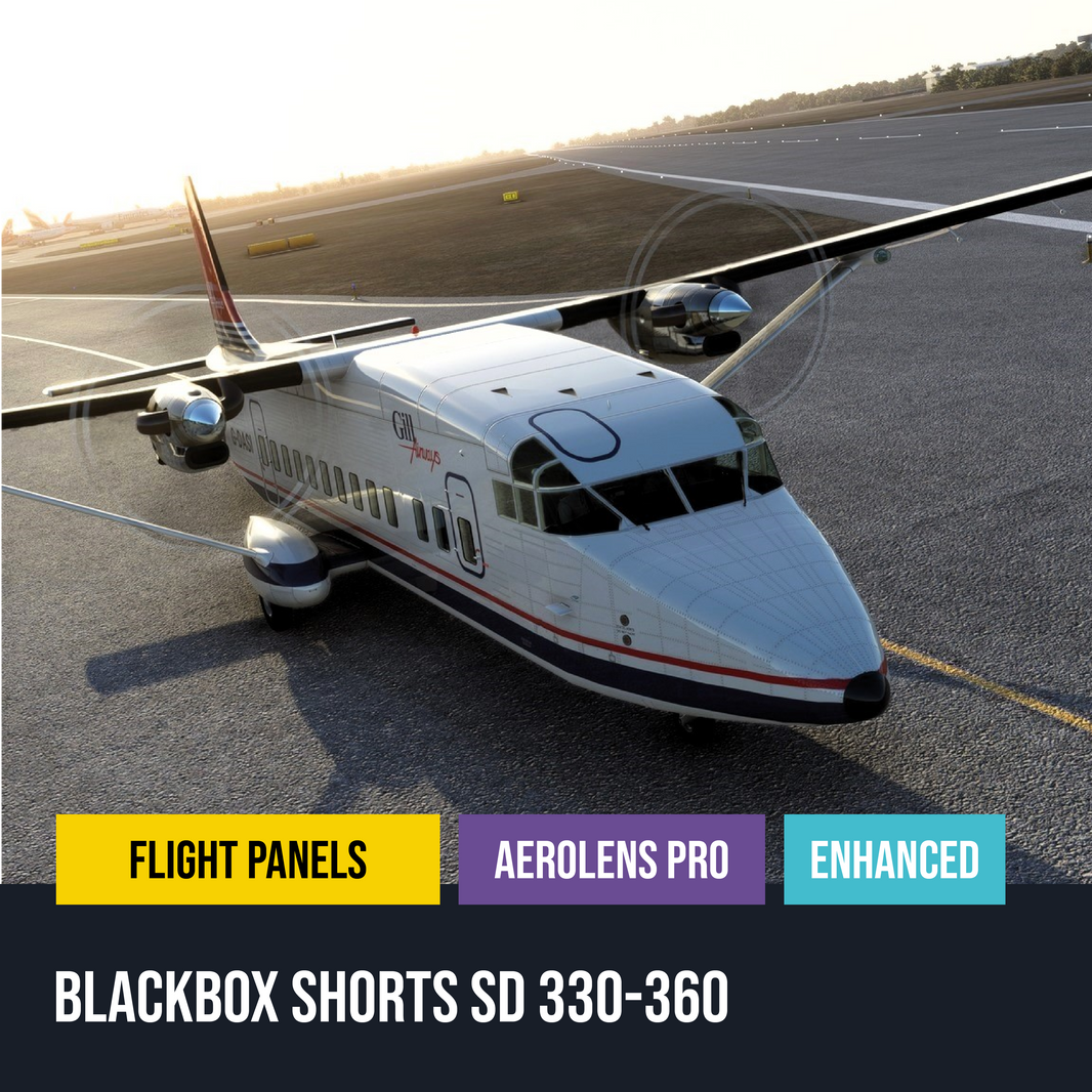 AeroLens Pro Enhanced - BlackBox Shorts SD330-360 - Flight Panels