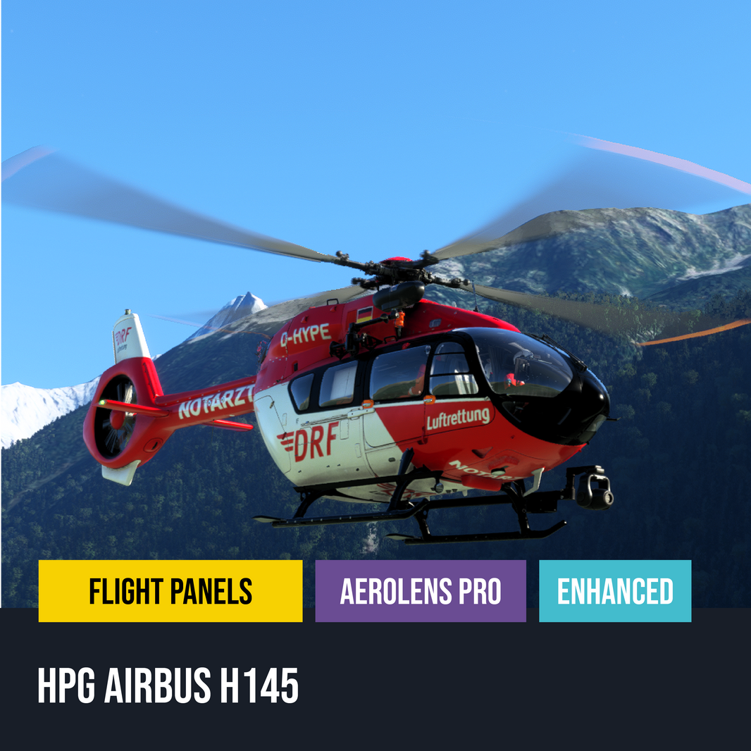 AeroLens Pro Enhanced - HPG Airbus H145 - Flight Panels