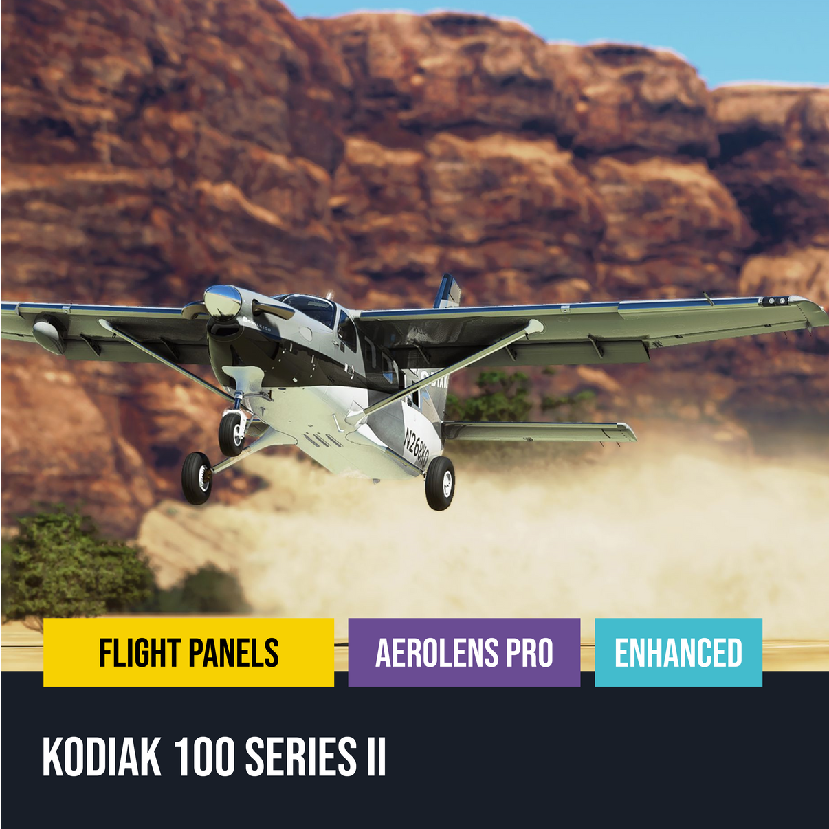 AeroLens Pro Enhanced - Kodiak 100 Series II - Flight Panels