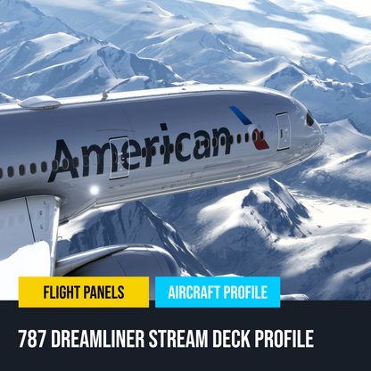 Boeing 787 Dreamliner Stream Deck Profile