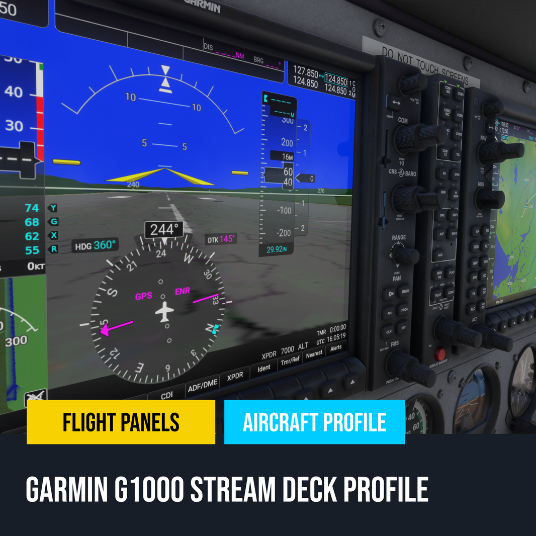 New! Garmin G1000 Stream Deck Profile