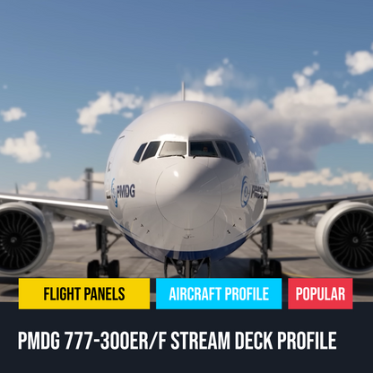 PMDG Boeing 777-300ER Stream Deck Super Bundle