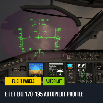 FSS E-Jets ERJ 170-195 Autopilot Panel for Stream Deck Plus - Flight Panels