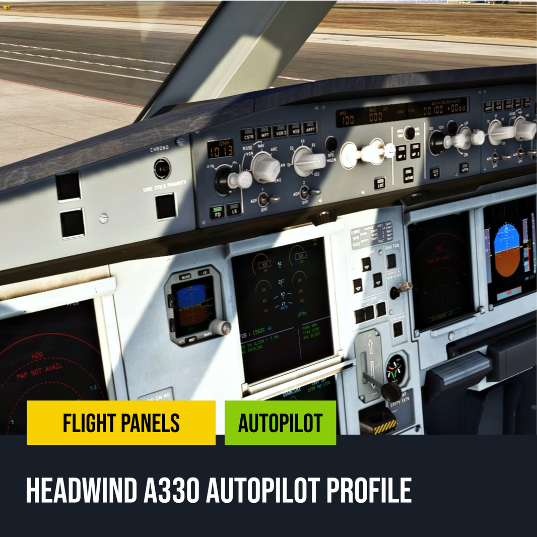 Headwind A330-900 Neo (A339X) Autopilot Panel for Stream Deck Plus - Flight Panels