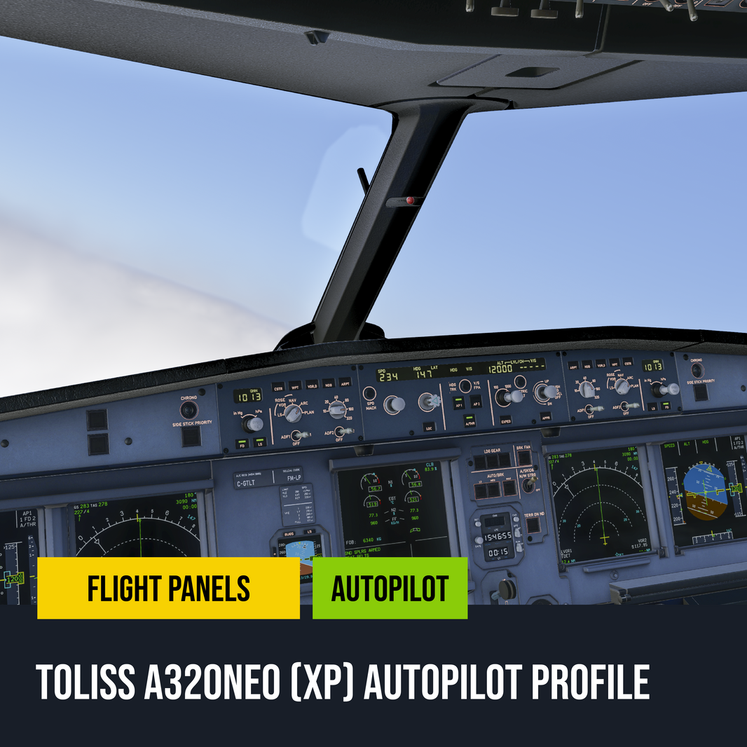 New! ToLiss A320neo (X-Plane) Autopilot Profile