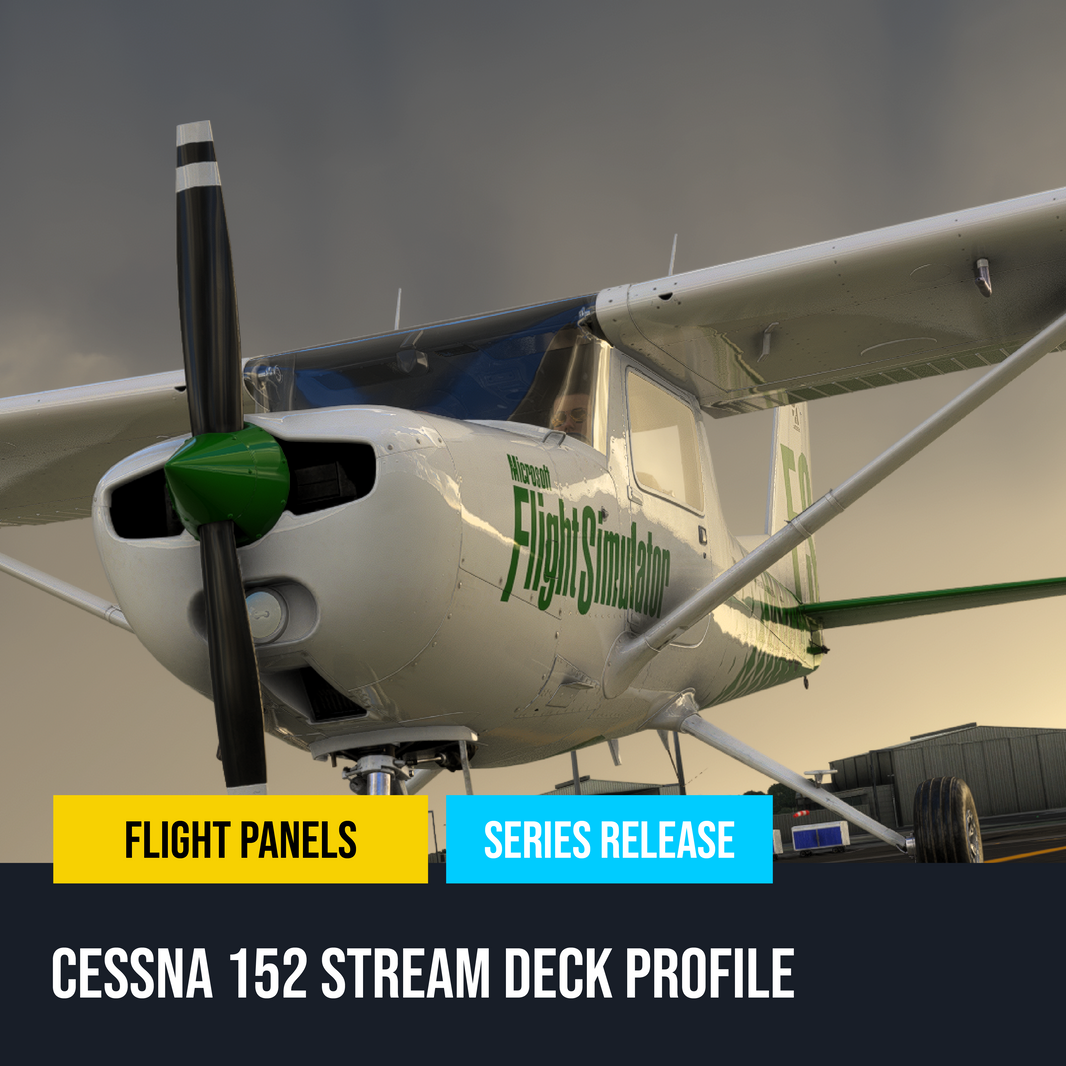 Microsoft Cessna 152 Stream Deck Profile - Flight Panels