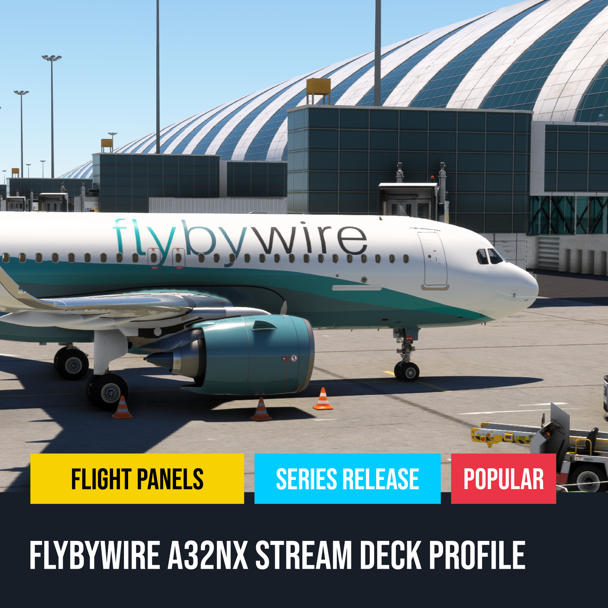 FlyByWire A32NX Stream Deck Profile - Flight Panels