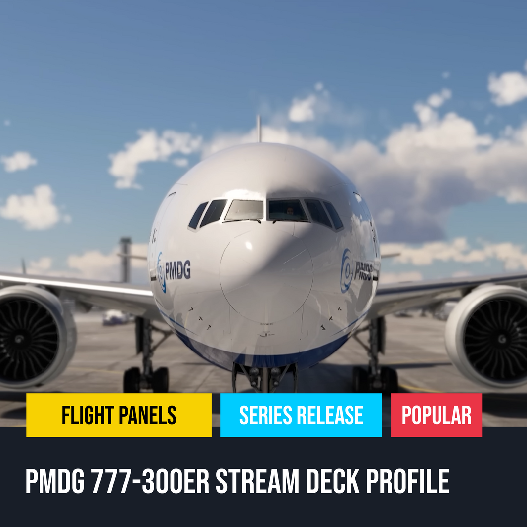 PMDG Boeing 777-300ER Stream Deck Profile