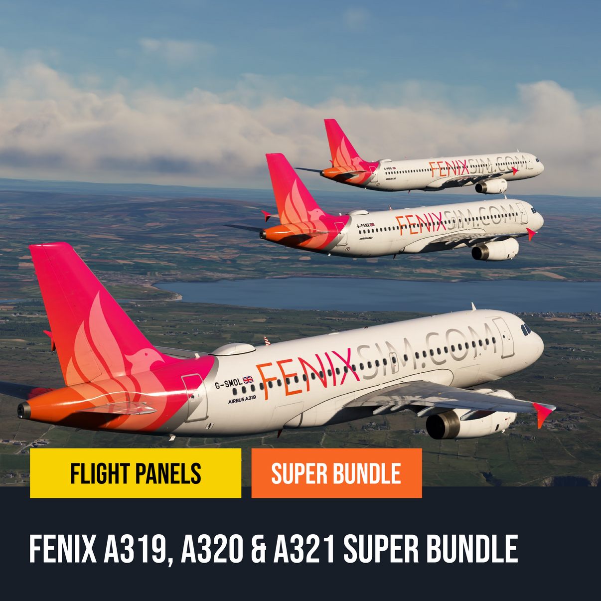 Fenix A3XX Stream Deck Super Bundle - Flight Panels