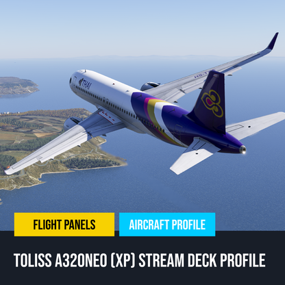 New! ToLiss A320neo (X-Plane) Stream Deck Profile