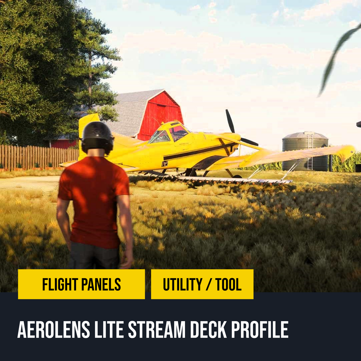 AeroLens Lite Stream Deck Profile - Flight Panels