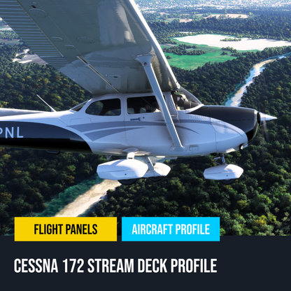 New! Cessna 172 Skyhawk (G1000) Stream Deck Profile