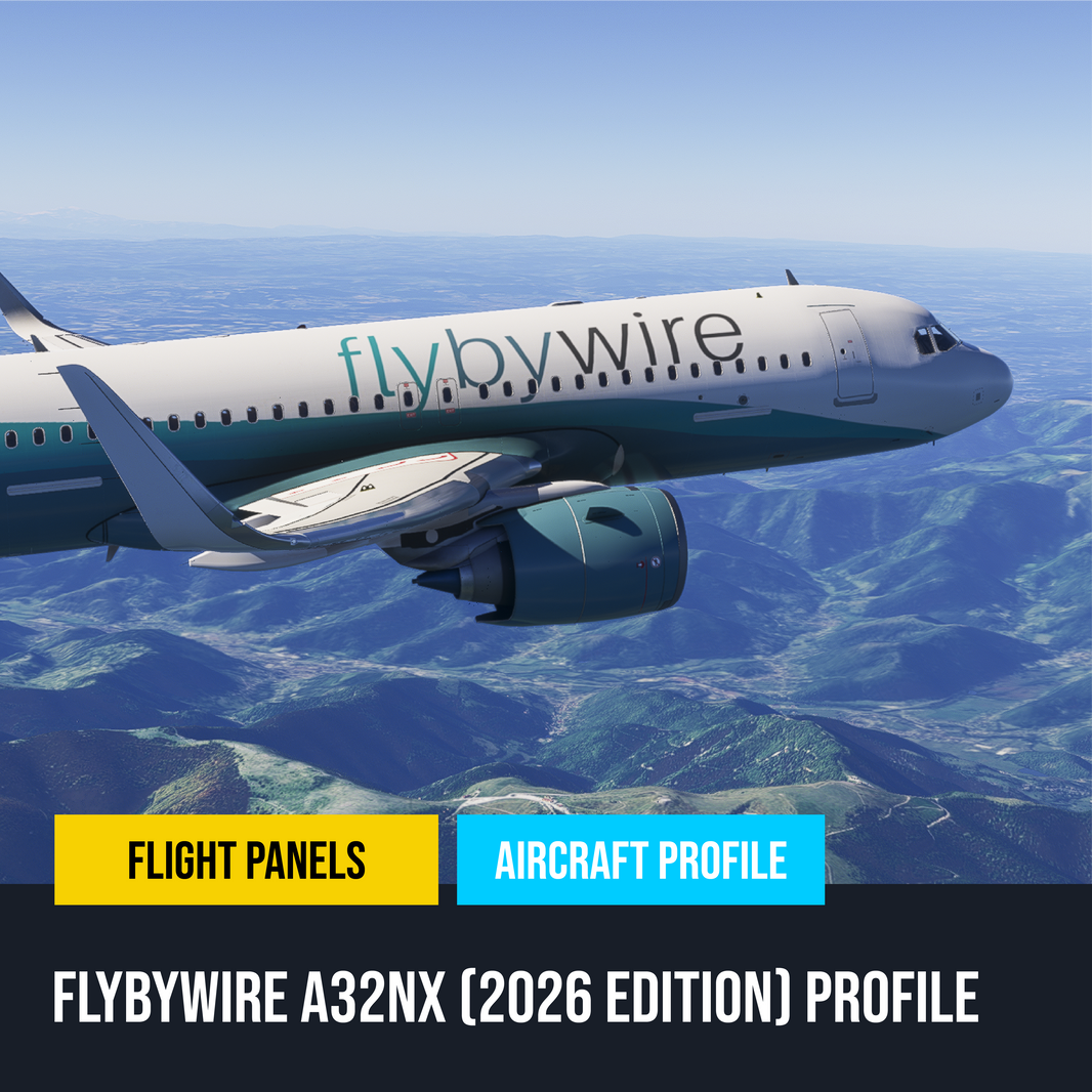 New! FlyByWire A32NX (2026 Edition) Stream Deck Profile