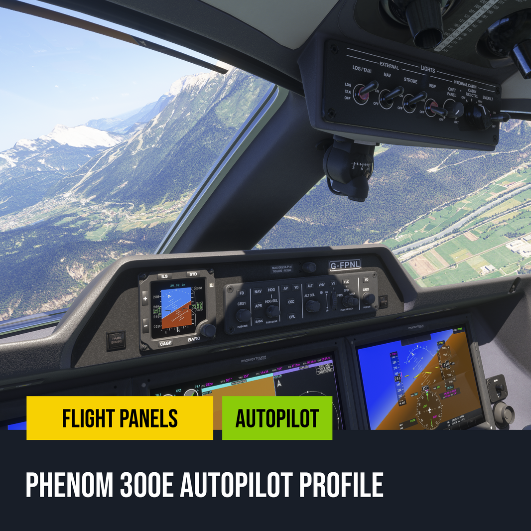New! Phenom 300E Autopilot Profile