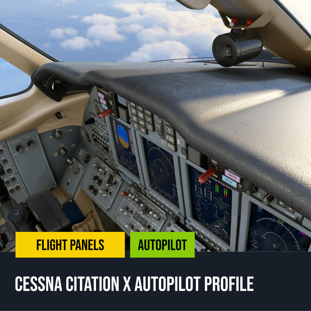New! FlightFX Cessna Citation X Autopilot Profile