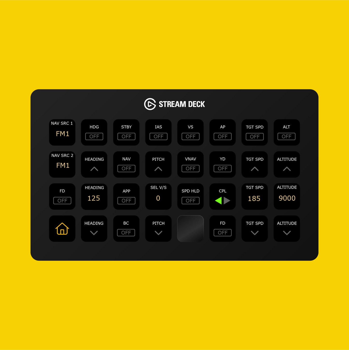 Microsoft ATR 42/72-600 Stream Deck Profile