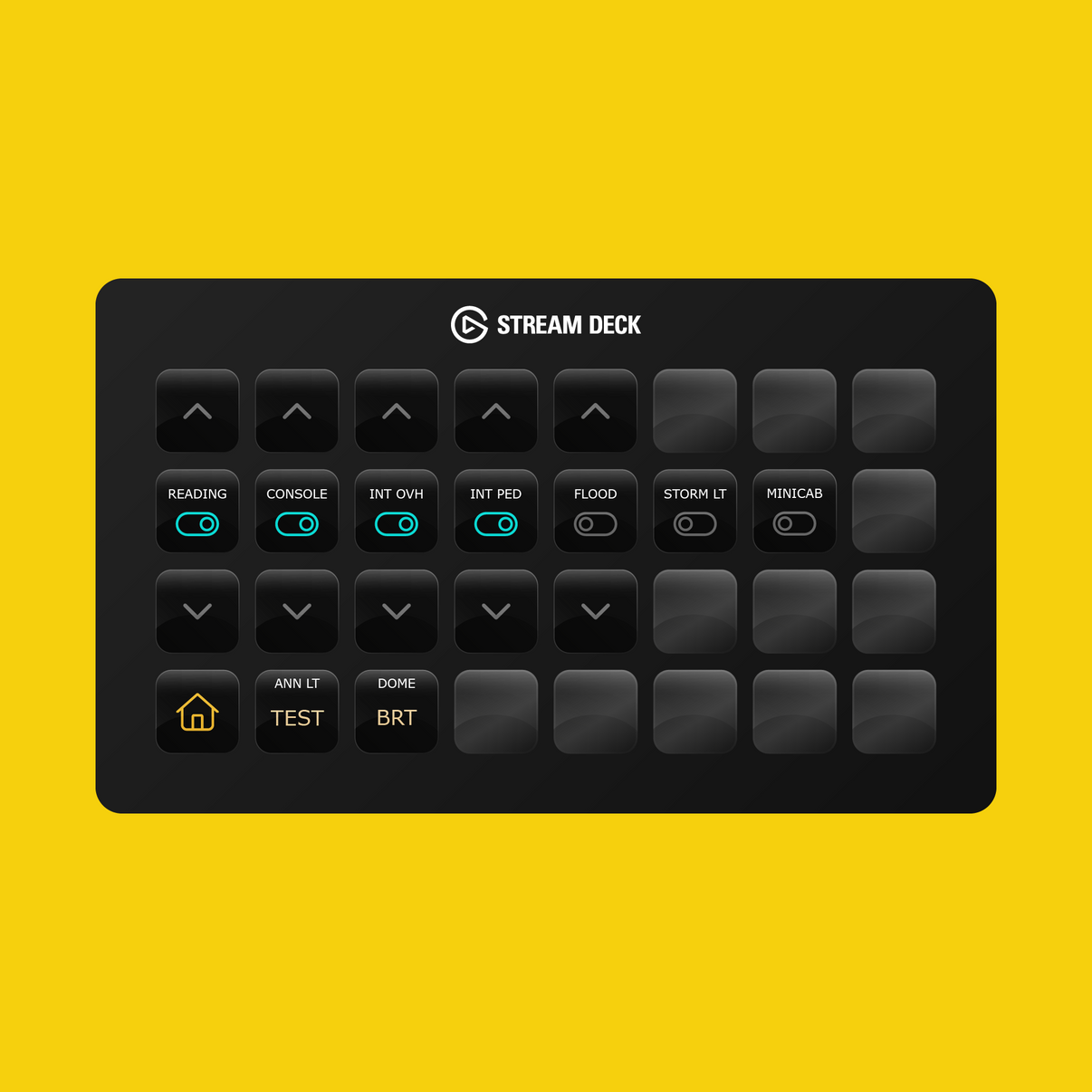 Microsoft ATR 42/72-600 Stream Deck Profile - Flight Panels