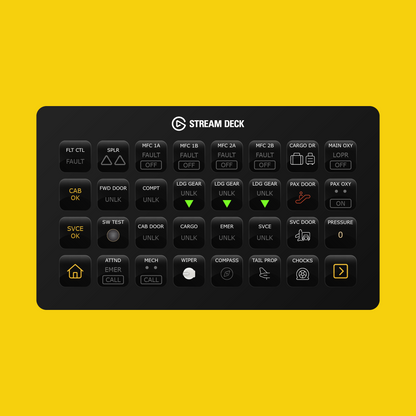 Microsoft ATR 42/72-600 Stream Deck Profile