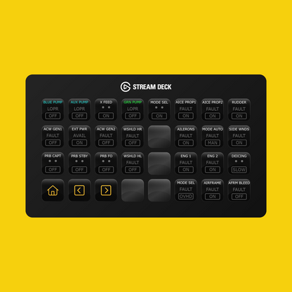 Microsoft ATR 42/72-600 Stream Deck Profile