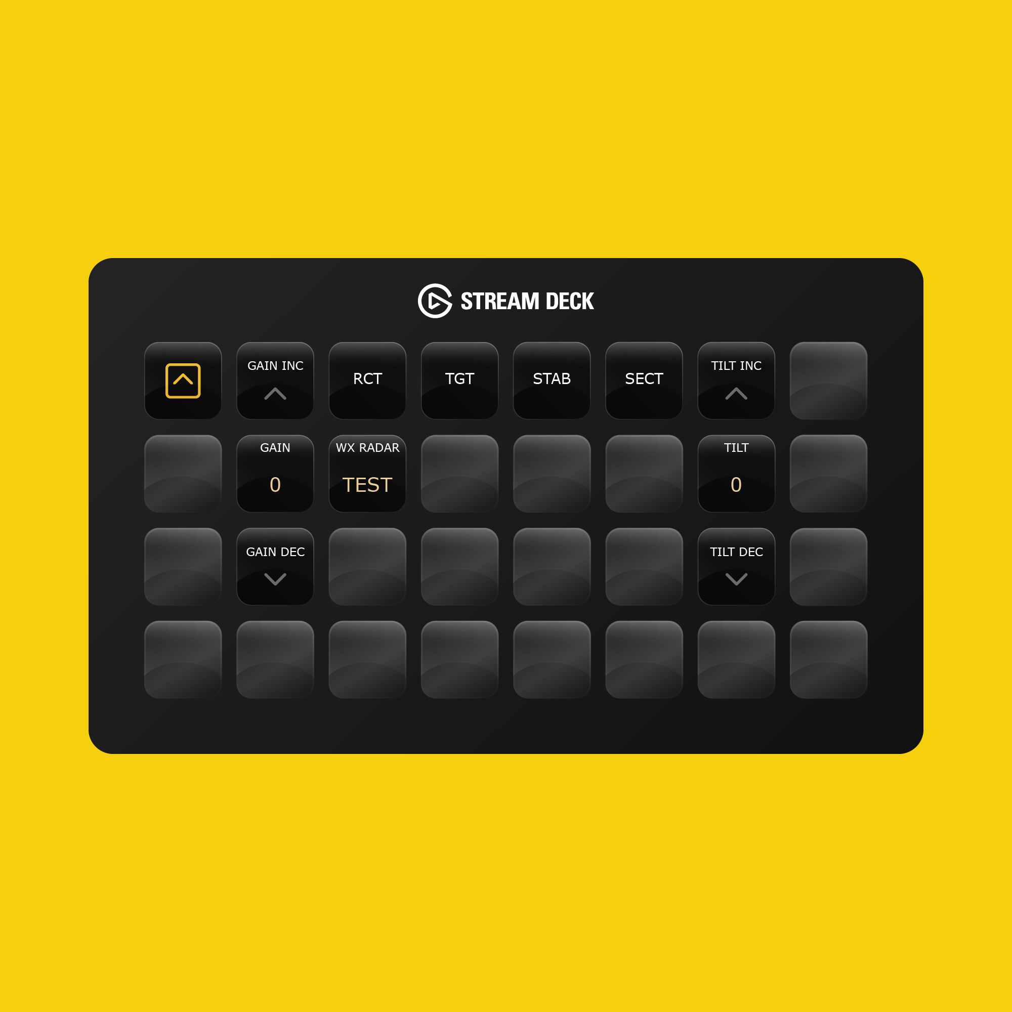 Microsoft ATR 42/72-600 Stream Deck Profile - Flight Panels