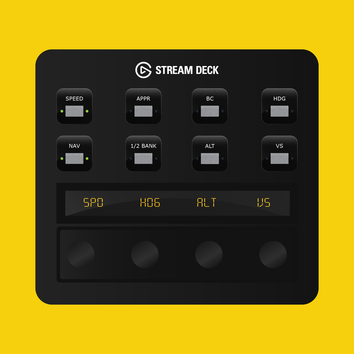 Microsoft ATR 42/72 Autopilot Panel for Stream Deck Plus - Flight Panels