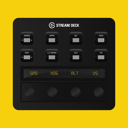 Microsoft ATR 42/72 Autopilot Panel for Stream Deck Plus