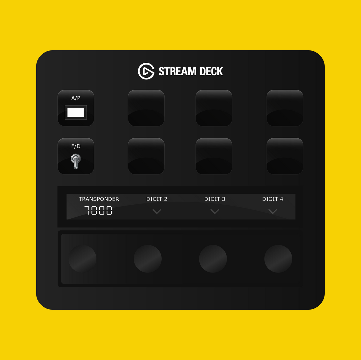 Boeing 787 Dreamliner Autopilot Panel for Stream Deck Plus - Flight Panels