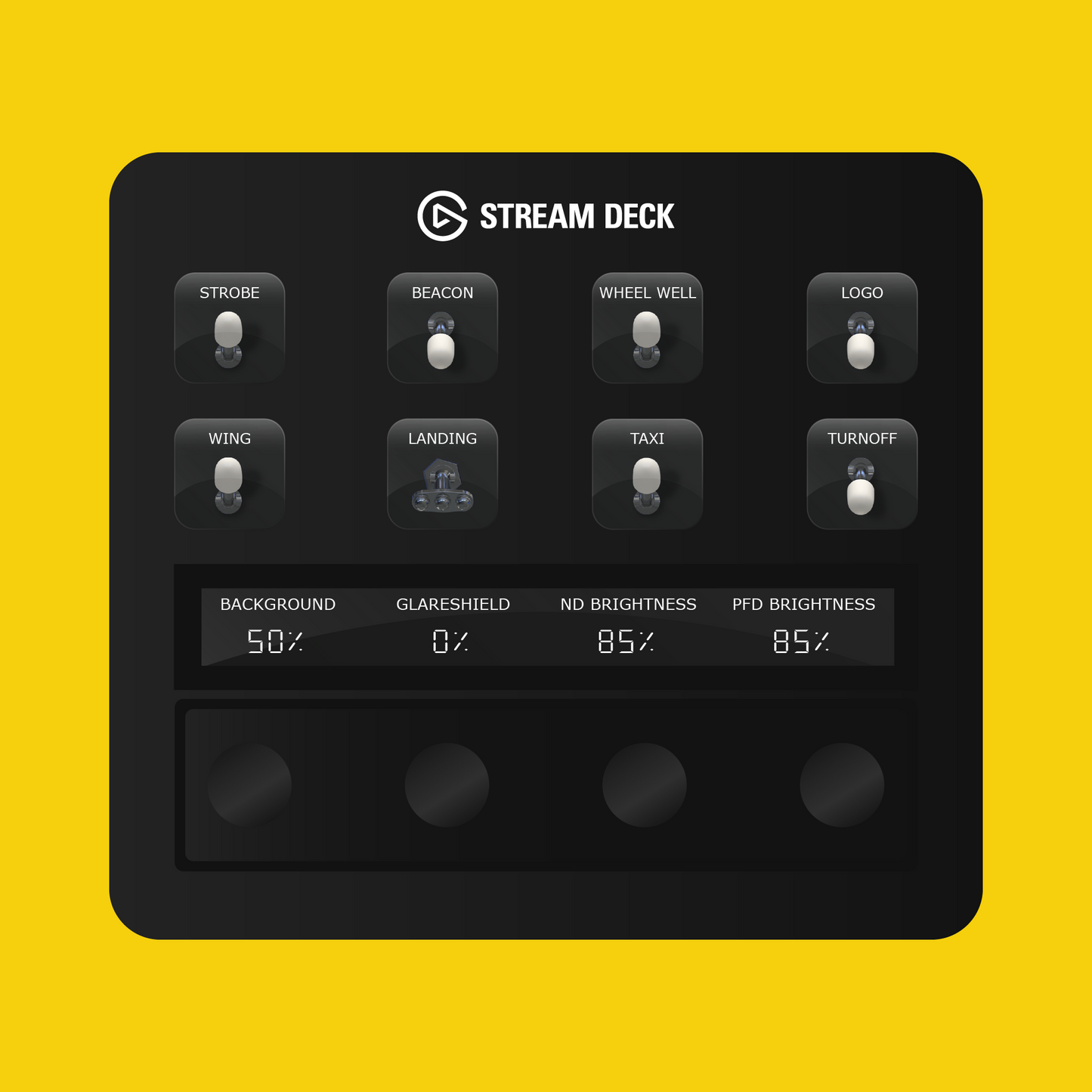 New! Asobo 737 Max 8 Autopilot Panel for Stream Deck Plus